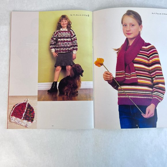 Dale Of Norway Knitting Pattern Book Girl Boy Doll NR 140 Norwegian DaleGarn - Picture 8 of 9